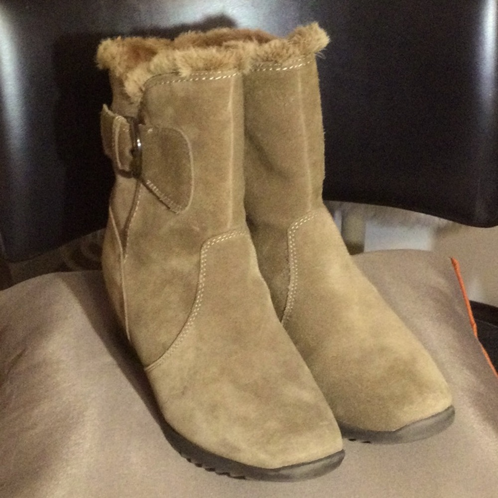 Brilliant DiVine leather winter boots